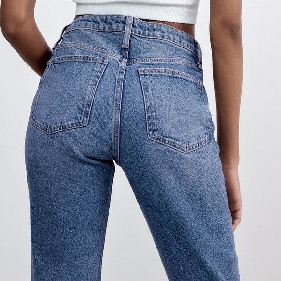 NEW Zara Slim Fit High Rise Ripped Ankle Jeans 6 - Picture 5 of 16